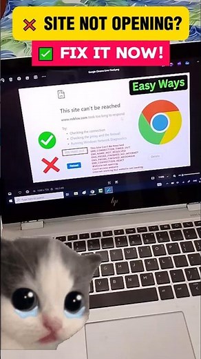 This Site Can't Be Reached Google Chrome? Fix It in 30 Seconds! ⚡