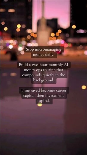 Once a month, let AI productivity tools do the heavy lifting: • Summarize statements, tag