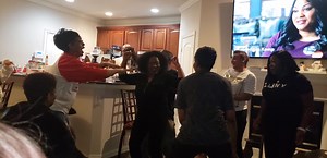 Celebrating my Birthday at Anthony House we tried to get Anthony to cut a rug. | Johnny Verrett Henderson | Facebook