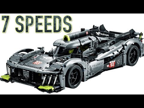LEGO Technic Peugeot 9x8 Hypercar & Gearbox Magic!