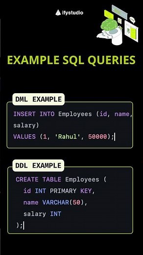 SQL DDL & DML - Easiest Explanation Ever!