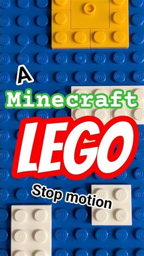 A Lego Minecraft Stop Motion Animation