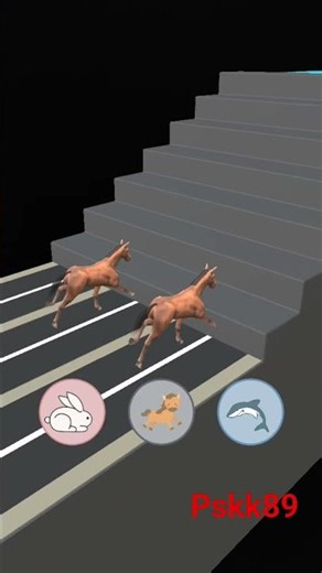 animal transform racing challenge #challengeshorts