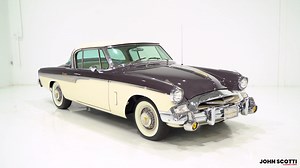 1955 Studebaker President Speedster California Car desperately elegant color combination | John Scotti Classic