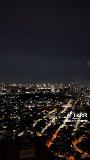 Night City Lights ✨🌃 - Beautiful Views of Cityscape at Night