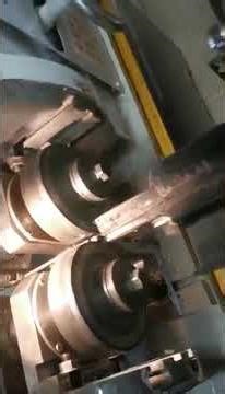 thread rolling machine with feeding machine #threadrollingmachine