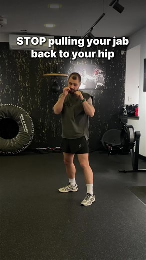 The #1 mistake that gets beginners countered. Fix your jab return in your boxing training on the punching bag.