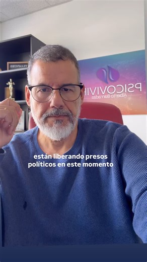 Alberto Barradas on Instagram: "Están liberando presos políticos en Venezuela y yo estoy profundamente conmovido. Aquí mis reflexiones."