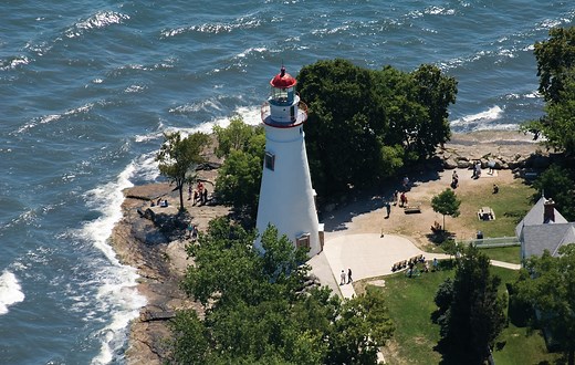 4.7K views · 197 reactions | Climb the 77 steps of the Marblehead Lighthouse, oldest lighthouse in continuous operation on the Great Lakes. Guided tours are available through September 2, daily 12-4 pm. #TravelTuesday | Shores & Islands Ohio | Facebook