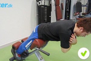 Hyperextension: Styrk lænden effektivt