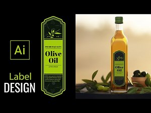 Label Design In Illustrator full guidance with step by step explanation