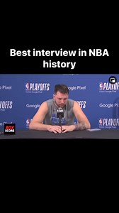 Best interview in NBA history🤦‍♂️ #reelsmemes #reelsfypシ #lucadoncic #interview #NBA | Sole Sensation