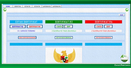 Aplikasi Excel Cetak Blanko Sertifikat/Piagam