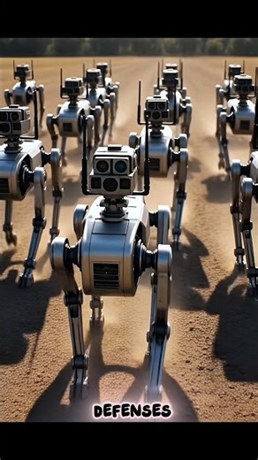 China unveils next-gen combat robots #shorts