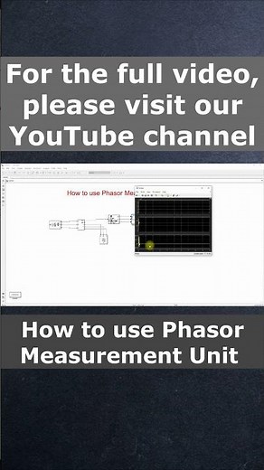 How to use Phasor Measurement Unit in MATLAB
