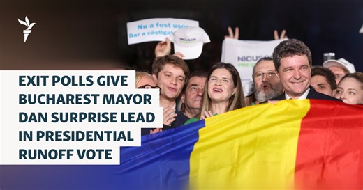 Pro-Western Bucharest Mayor Wins Romanian Presidential Runoff; Simion Concedes