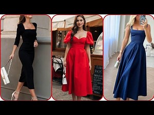 "Elegant Dinner Dresses | Stylish Evening Outfit Ideas"