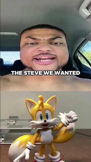 the minecraft steve we got vs the steve we wanted #minecraftmovie