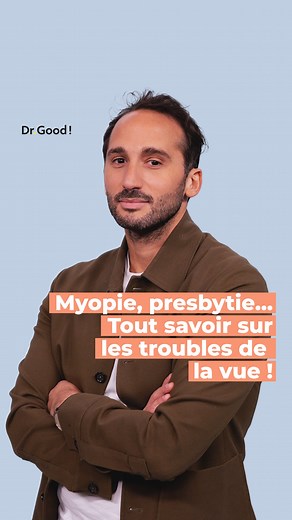 159K views · 1.2K reactions | C’est quoi exactement la différence entre la myopie, la presbytie, l’astigmatie et l'hypermétropie ? Heureusement notre super ophtalmologue @docteureye vous explique tout ça. Vidéo en partenariat avec Atol Mon Opticien #drgood #feelgood #bienetre #troubledelavue #atollesopticiens #lunettes #sante #eye #ophtalmologue #yeux #problemesyeux | Dr Good | Facebook