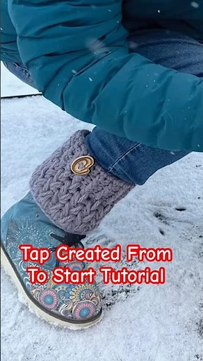 Cold Legs? The ONLY Boot Cuff Crochet Pattern You Need!