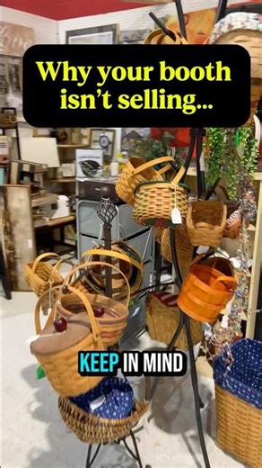 3 Things to Increase Antique Mall Booth Sales