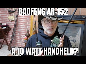 Baofeng AR-152 10W handheld, my first impressions