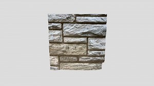 Stone wall - 3D model by phaseonedesign