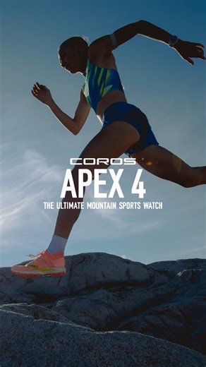 33K views · 356 reactions | COROS APEX 4, the ultimate mountain sports watch, is available now. ️ Shaped by years of relentless development and insight from the world’s best mountain athletes, APEX 4 delivers ultra-precise GPS, best in class battery, zero-lag mapping, a microphone and speaker, plus advanced training and recovery tools to help take on your biggest goals. Head to coros.com to learn more. | COROS | Facebook
