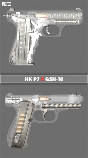 HK P7 vs GSh-18: Pistol Showdown!