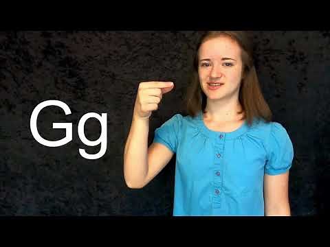 Sign Language - G