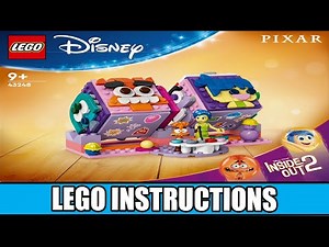 LEGO Instructions - Disney - Inside Out 2 - 43248 - Inside Out 2 Mood Cubes