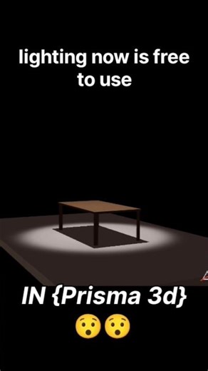 Lighting can now be used in [PRISMA3D] 3.2.3!! The big new update. #shorts