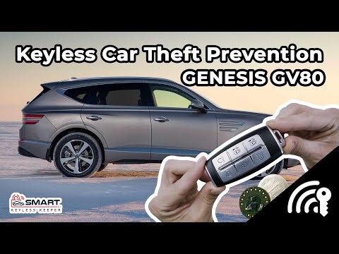 GENESIS GV80 2021 | Key Fob Battery Replacement | Keyless Go Anti-Theft