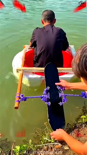 New invention 🔥😲😲🔥‪@AlltimeReviewer‬ #facts #trending #viral #shorts #boat #inventions