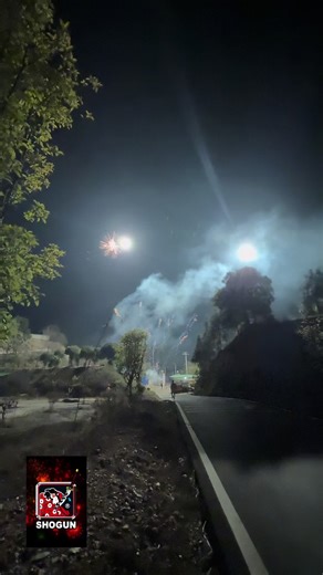 Fan Cake #fireworks #fireworkshow #displayfireworks #boom #shogun