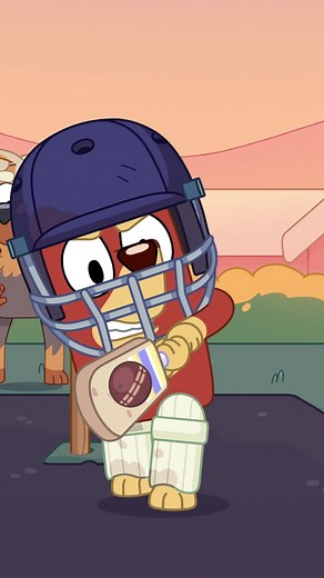 Cricket Adventures with Rusty from Bluey