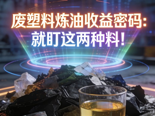 废塑料炼油收益密码：就盯这两种料！