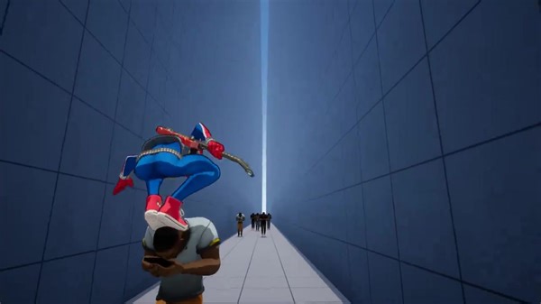431K views · 4.7K reactions | Nikolay Salikhov showcased a series of hilarious Spider-Punk traversal animations made using Unreal Engine 5 and Giacomo Liberio's Spidey model. See more: https://80.lv/articles/smooth-spider-punk-traversal-animations-in-unreal-engine-5/ | 80 Level | Facebook