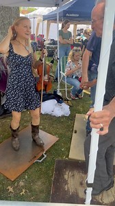 Dancing with my mentor Thomas Maupin! 🤩 #oldtime #buckdance #flatfoot #fiddle | Hillary Klug