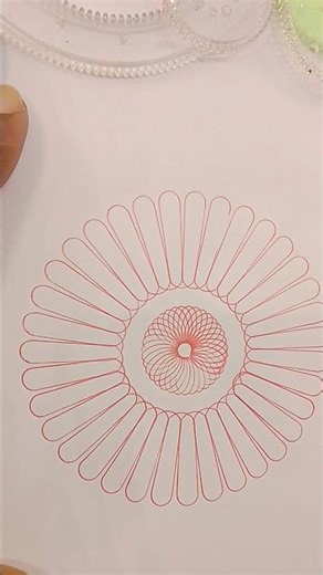 RELAX your mind with spirograph ⭕ #shorts