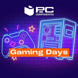 Gaming Days en PcComponentes 🎮💻🧡 Ha llegado el momento de jugar al máximo nivel. ¡Hasta un 40% de descuento con ofertas limitadas cada día! ⬇ | PcComponentes.com
