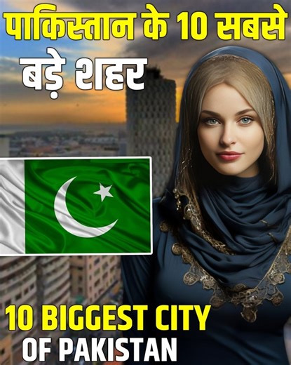 13M views · 245K reactions | Pakistan के 10 सबसे बड़े और सुंदर शहर जहां दुनियाभर से लोग घूमने आते हैं  | Fact Info | Facebook
