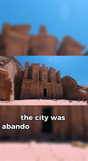 Petra: The Lost City Carved in Stone #shorts #history