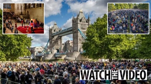 Mourners 'queue FOR Queen queue' in 'most British thing ever'