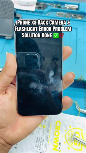 iPhone xs Back Camera & Flashlight Error Problem Solution Done ✅💯#foryou #viralvideo #viral?video #1millionviews #iphonexs