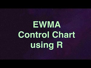 Multivariate Process Control using R | Exponentially Weighted Moving Average (EWMA) Control Chart