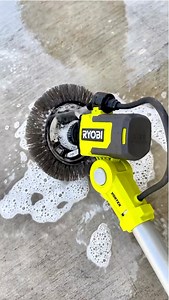 118K views · 605 reactions | No more bending down to scrub patios and those hard-to-reach spots. 識✨ With on-board soap dispensing and up to 51” of telescoping reach, power through tough stains and grime with ease. Now at a NEW LOWER PRICE  Save $40 on the RYOBI™ 18V ONE+ Soap Dispensing Scrubber. Click here to shop https://bit.ly/4nxMgvo Only at The Home Depot | RYOBI Power Tools Canada | Facebook