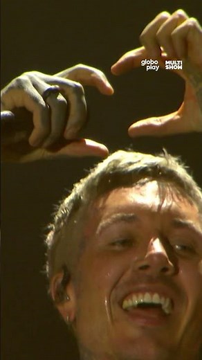 EMOCIONOU! 🔥 BMTH canta 'Can You Feel My Heart' | Rock in Rio 2026 | Música Multishow #Shorts