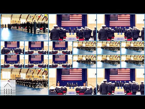 US Navy OCS Class 08-24 Graduation Ceremony