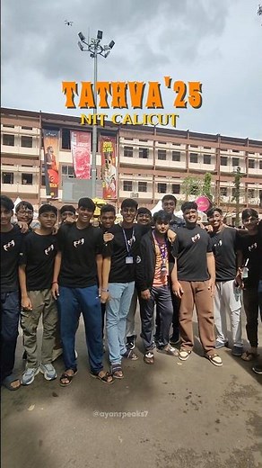 Day 1 Tathva'25 | NIT Calicut 🔥| Tech Fest NITC #nitcalicut #viral #fest #iitjee #tathva #tathva25